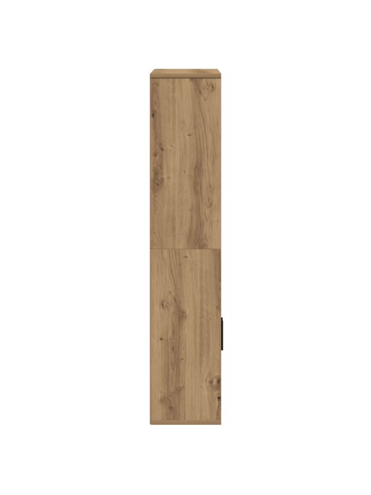 Knihovna dub artisan 60x24x120 cm kompozitní dřevo