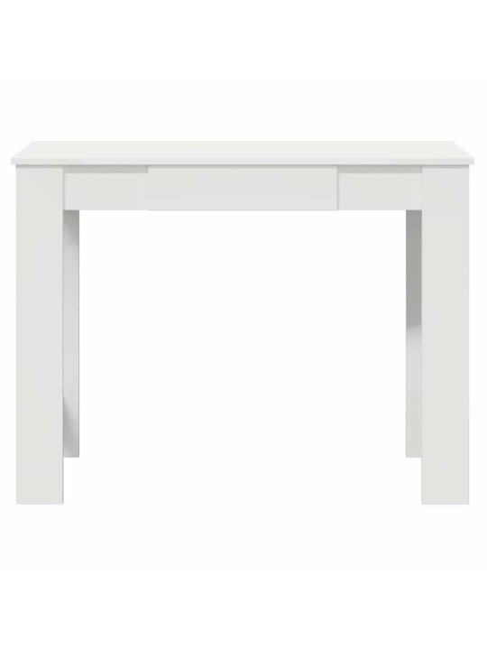 Psací stůl bílý 100x45x75 cm dřevotříska