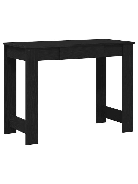 Psací stůl černý 100x45x75 cm dřevotříska
