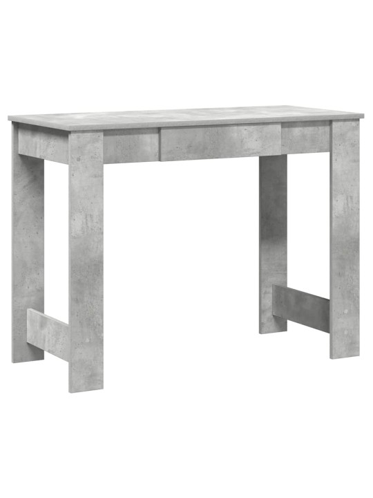 Psací stůl betonově šedý 100x45x75 cm dřevotříska