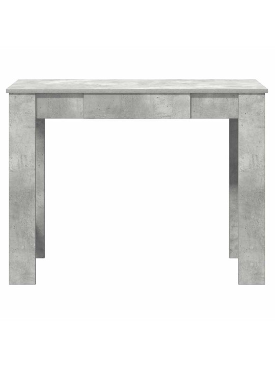 Psací stůl betonově šedý 100x45x75 cm dřevotříska