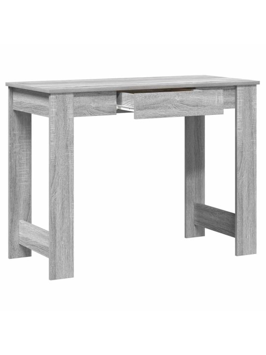 Psací stůl šedý sonoma 100x45x75 cm dřevotříska