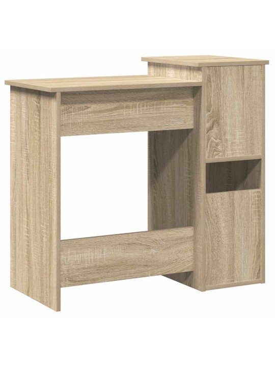 Psací stůl s policemi dub sonoma 84x40x78 cm kompozitní dřevo