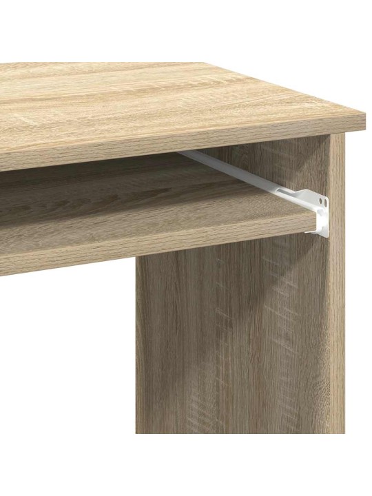 Psací stůl s policemi dub sonoma 84x40x78 cm kompozitní dřevo