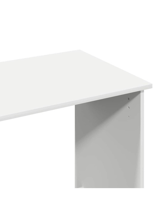 Psací stůl bílý 80 x 40 x 75 cm dřevotříska
