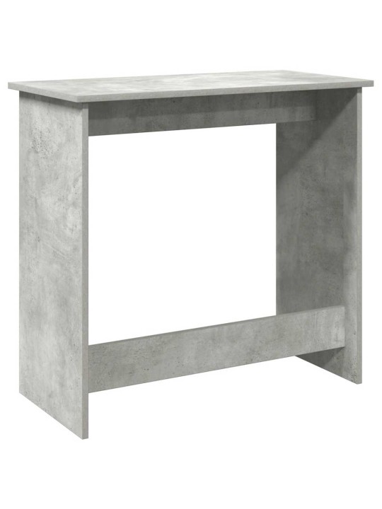 Psací stůl betonově šedý 80 x 40 x 75 cm dřevotříska