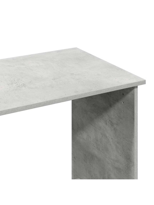 Psací stůl betonově šedý 80 x 40 x 75 cm dřevotříska