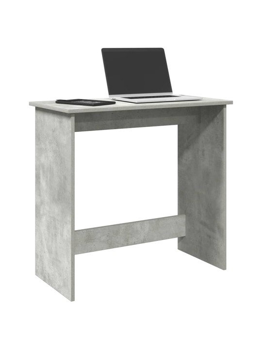 Psací stůl betonově šedý 80 x 40 x 75 cm dřevotříska