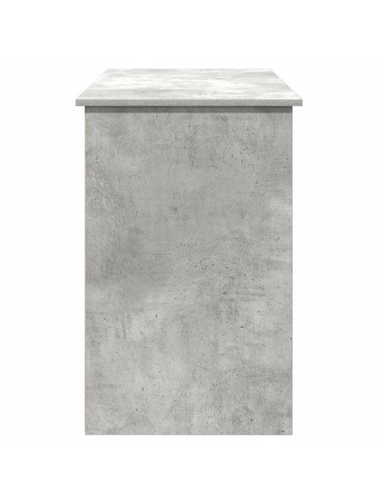 Psací stůl betonově šedý 102 x 50 x 75 cm kompozitní dřevo