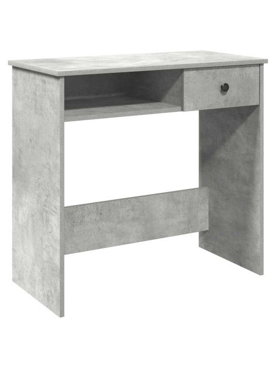 Psací stůl betonově šedý 80 x 40 x 75 cm dřevotříska