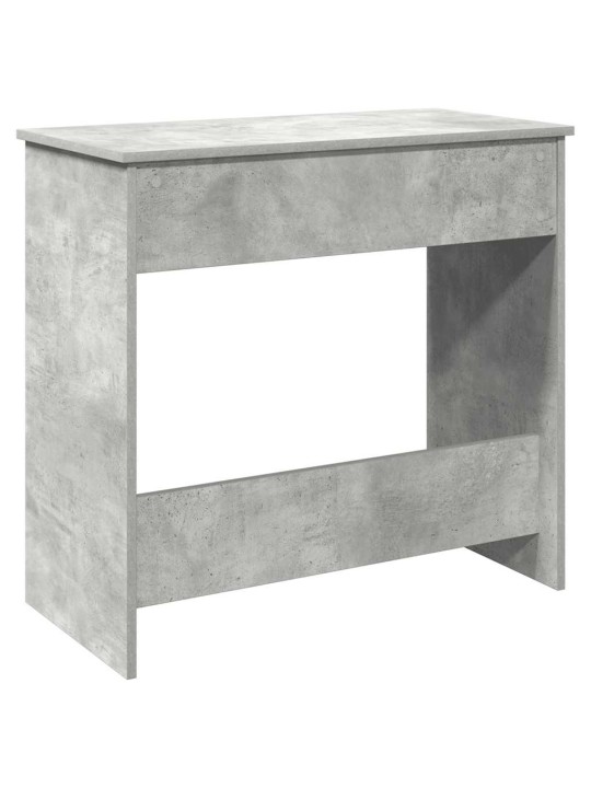 Psací stůl betonově šedý 80 x 40 x 75 cm dřevotříska