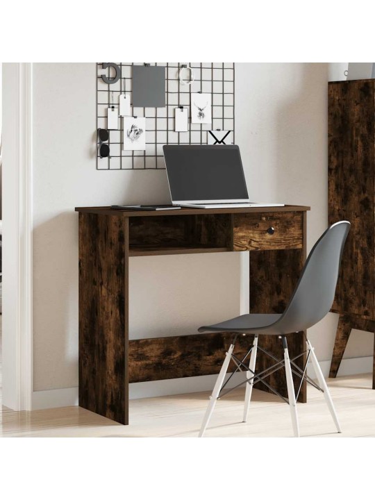 Psací stůl kouřový dub 80 x 40 x 75 cm kompozitní dřevo