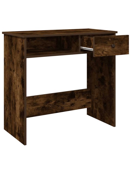 Psací stůl kouřový dub 80 x 40 x 75 cm kompozitní dřevo