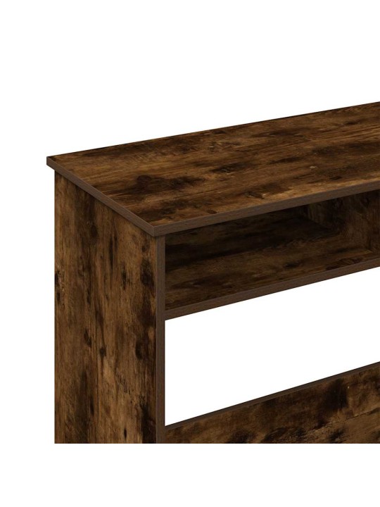 Psací stůl kouřový dub 80 x 40 x 75 cm kompozitní dřevo