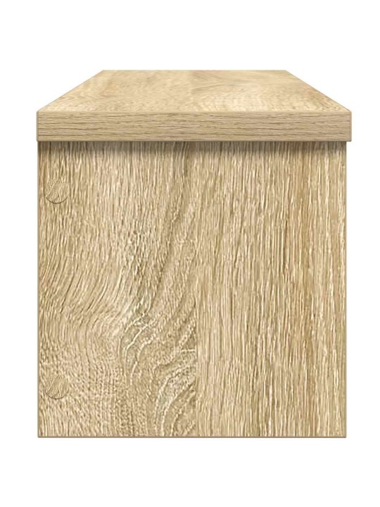 Kuchyňské regály stohovatelné 2 ks dub sonoma 50x15x16 cm