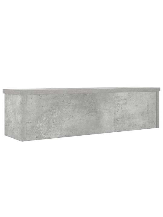 Kuchyňský regál stohovatelný betonově šedá 50x15x16 cm kompozit