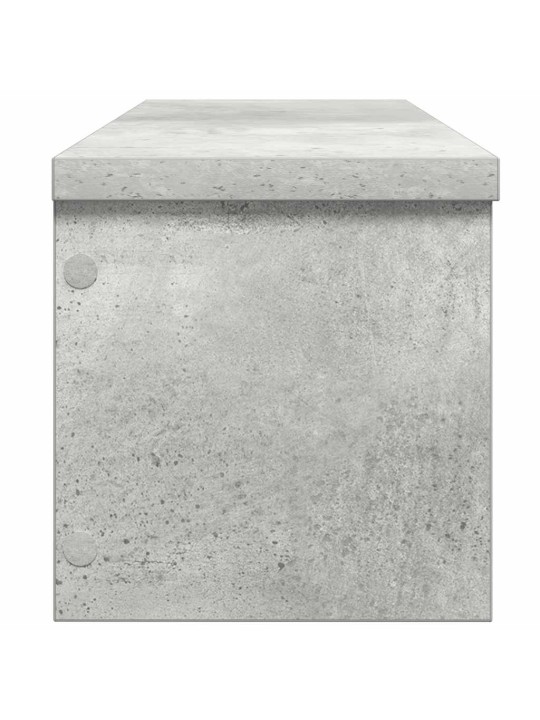 Kuchyňské regály stohovatelné 2 pcs betonově šedá 50x15x16 cm