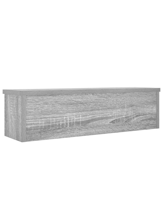 Kuchyňský regál stohovatelný šedý sonoma 50x15x16 cm kompozit