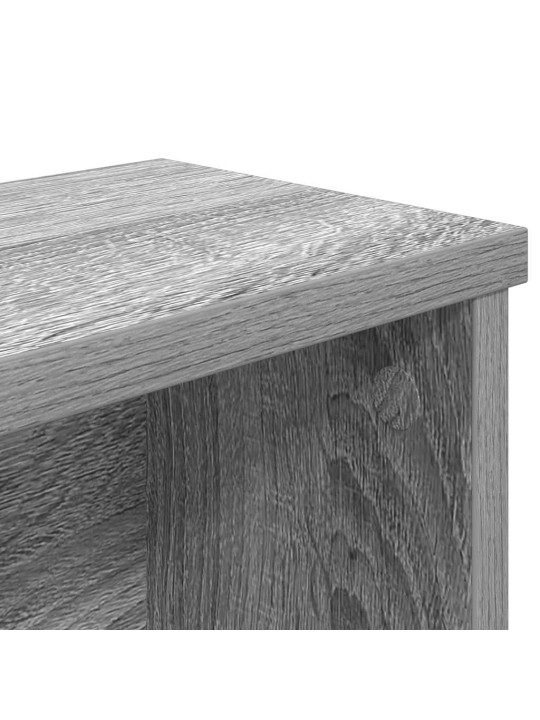 Kuchyňský regál stohovatelný šedý sonoma 50x15x16 cm kompozit