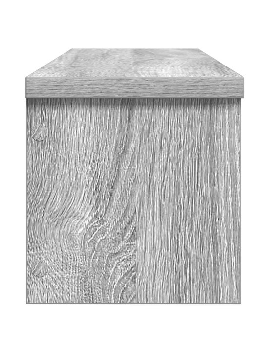 Kuchyňské regály stohovatelné 2 pcs šedý sonoma 50x15x16 cm