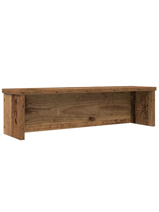 Kuchyňský regál stohovatelný starého dřeva 50x15x16 cm kompozit