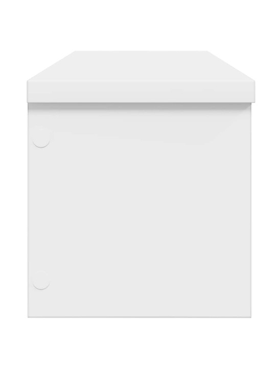 Kuchyňské regály stohovatelné 2 pcs bílý 60x15x16 cm