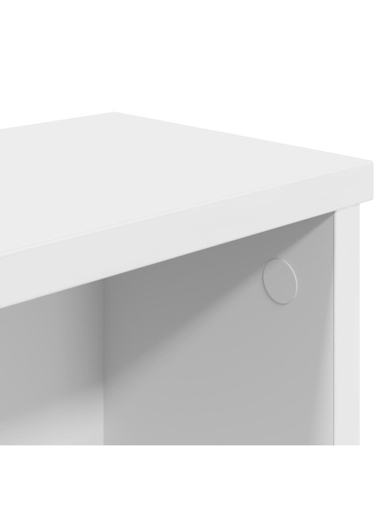 Kuchyňské regály stohovatelné 2 pcs bílý 60x15x16 cm