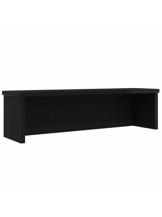Kuchyňský regál stohovatelný černý 60x15x16 cm kompozit
