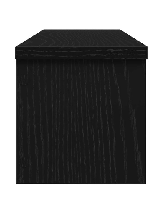Kuchyňské regály stohovatelné 2 pcs černý 60x15x16 cm