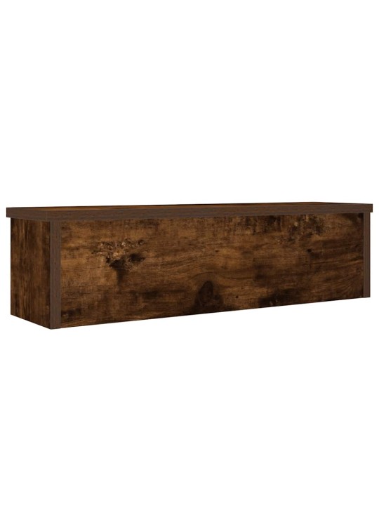 Kuchyňský regál stohovatelný kouřový dub 60x15x16 cm kompozit