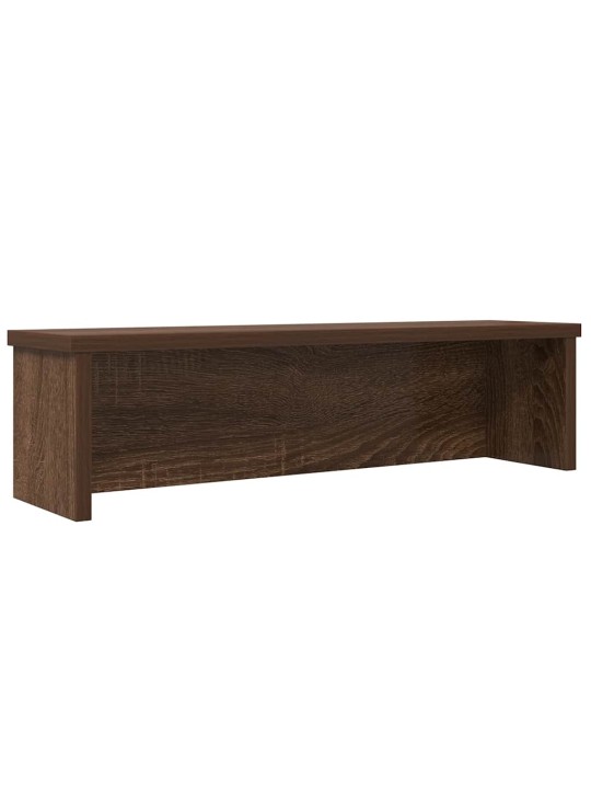 Kuchyňský regál stohovatelný hnědý dub 60x15x16 cm kompozit