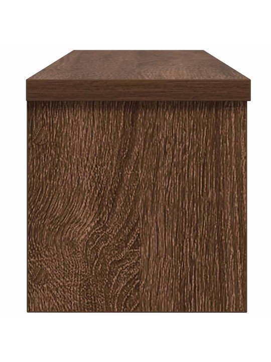 Kuchyňské regály stohovatelné 2 pcs hnědý dub 60x15x16 cm