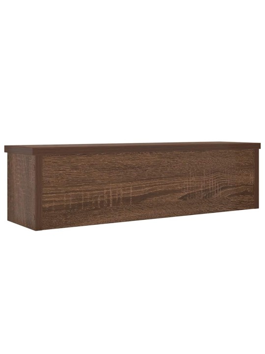 Kuchyňské regály stohovatelné 2 pcs hnědý dub 60x15x16 cm