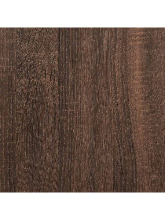 Kuchyňské regály stohovatelné 2 pcs hnědý dub 60x15x16 cm