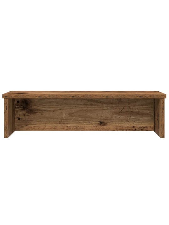 Kuchyňský regál stohovatelný starého dřeva 60x15x16 cm kompozit