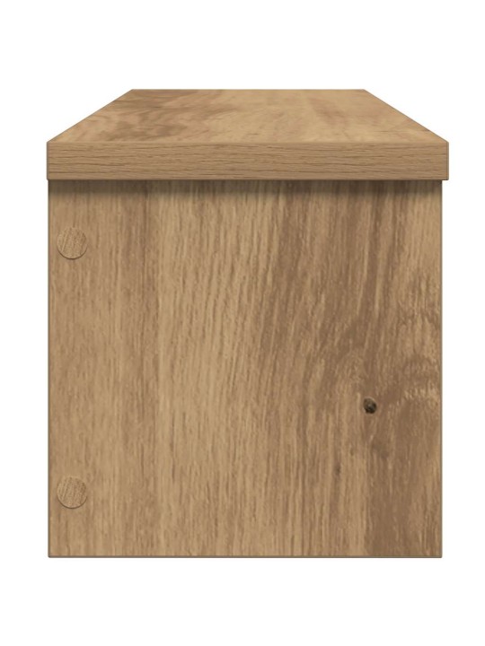 Kuchyňský regál stohovatelný dub artisan 60x15x16 cm kompozit