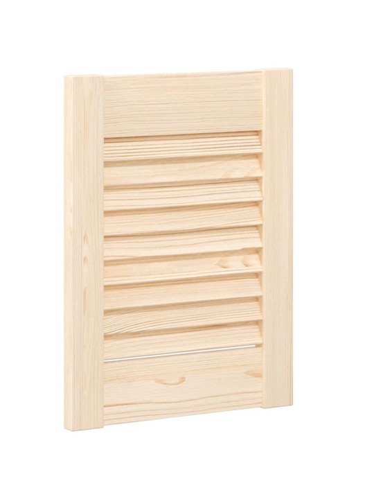 Nábytková dvířka lamelový design 2 ks 39,5x29,5 cm borovice