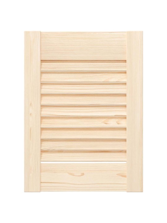 Nábytková dvířka lamelový design 2 ks 39,5x29,5 cm borovice