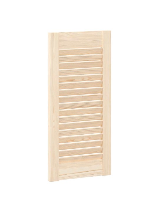 Nábytková dvířka lamelový design 4 ks 61,5x29,5 cm borovice