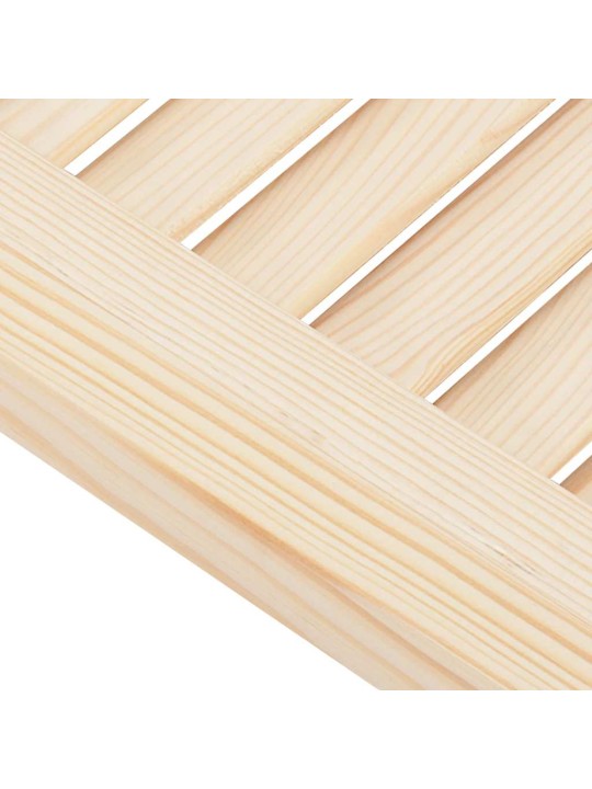Nábytková dvířka lamelový design 4 ks 61,5x29,5 cm borovice