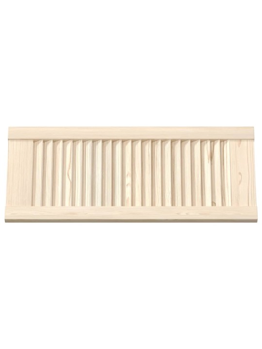 Nábytková dvířka lamelový design 69x29,5 cm borovice