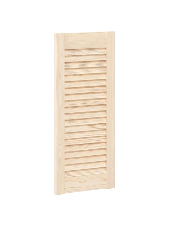 Nábytková dvířka lamelový design 2 ks 69x29,5 cm borovice