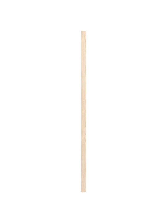 Nábytková dvířka lamelový design 2 ks 69x29,5 cm borovice
