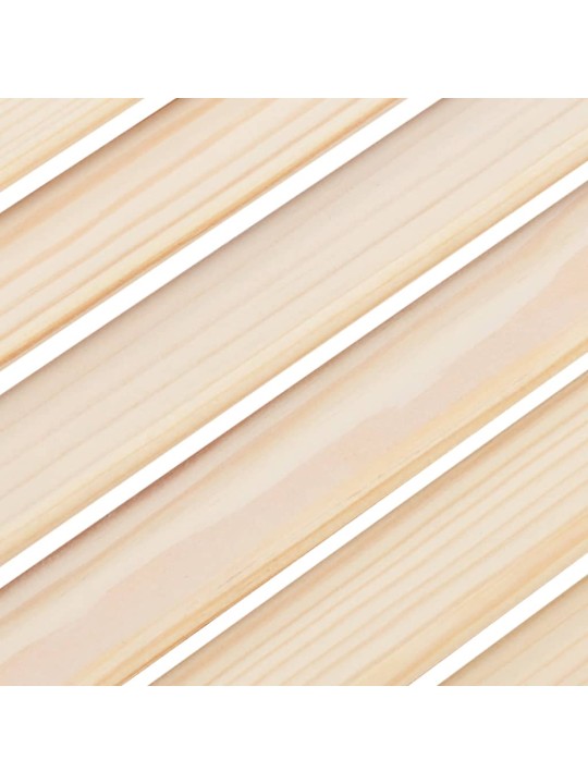 Nábytková dvířka lamelový design 2 ks 69x29,5 cm borovice