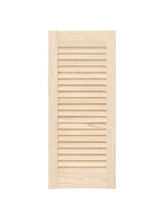 Nábytková dvířka lamelový design 4 ks 69x29,5 cm borovice
