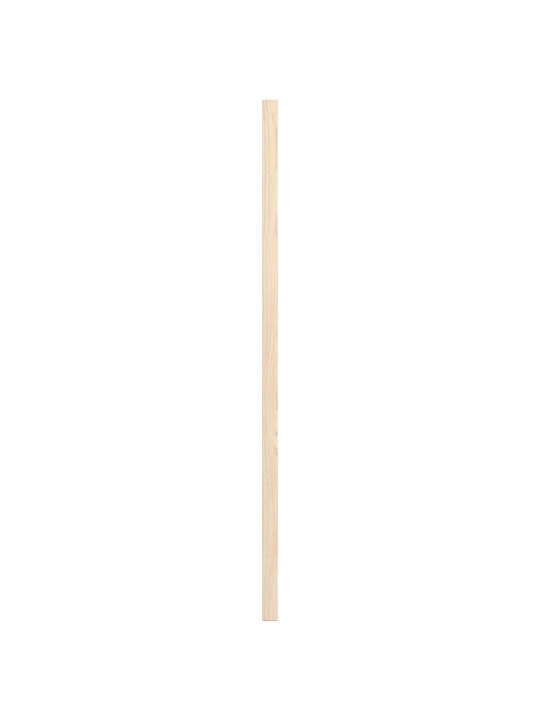 Nábytková dvířka lamelový design 4 ks 69x29,5 cm borovice