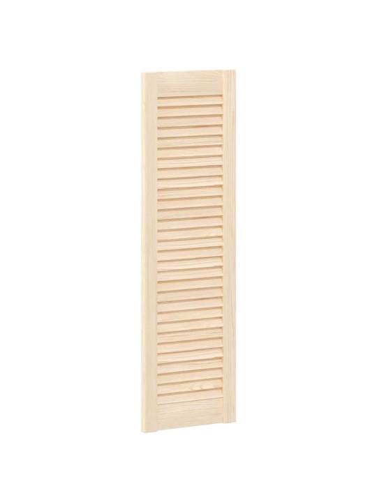 Nábytková dvířka lamelový design 2 ks 99x29,5 cm borovice