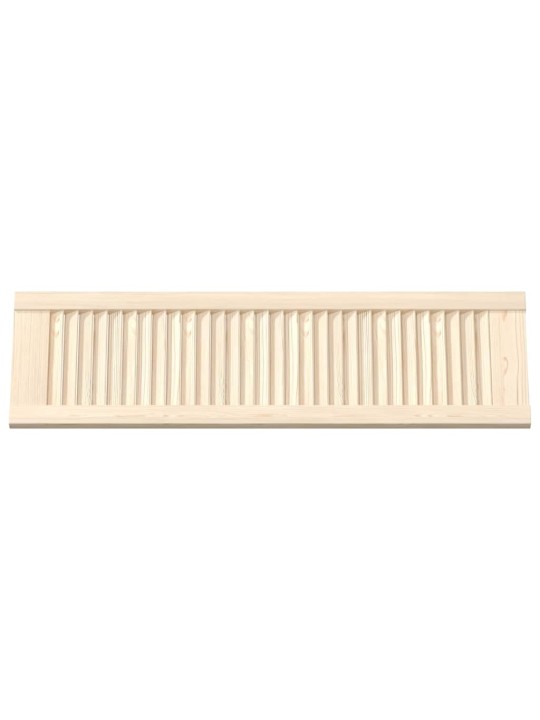 Nábytková dvířka lamelový design 4 ks 99x29,5 cm borovice
