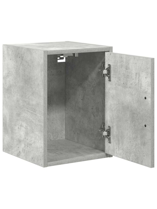 Garážové nástěnné skříně 2 ks beton grey kompozitní dřevo