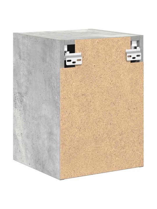 Garážové nástěnné skříně 2 ks beton grey kompozitní dřevo